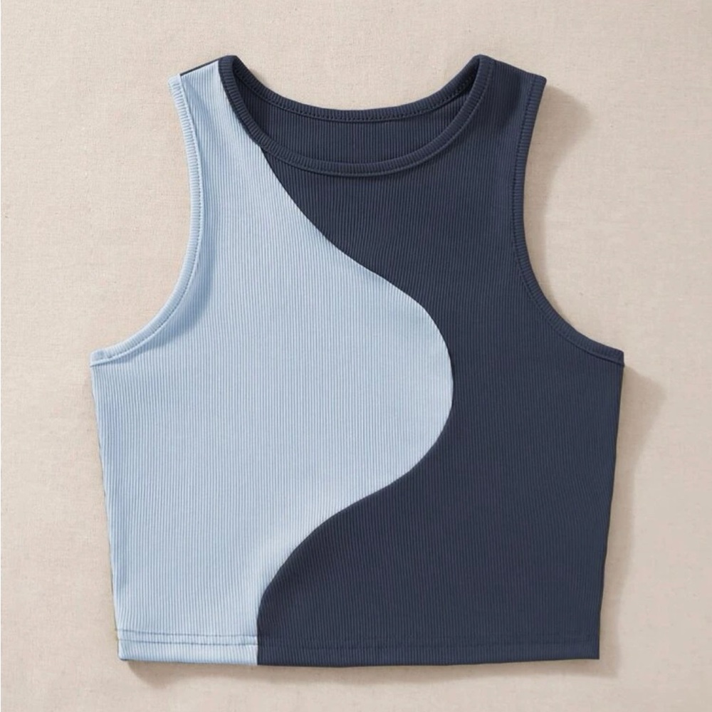 Blue Tank Top